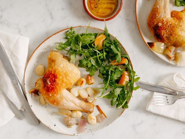 Roast Chicken and Five Onions