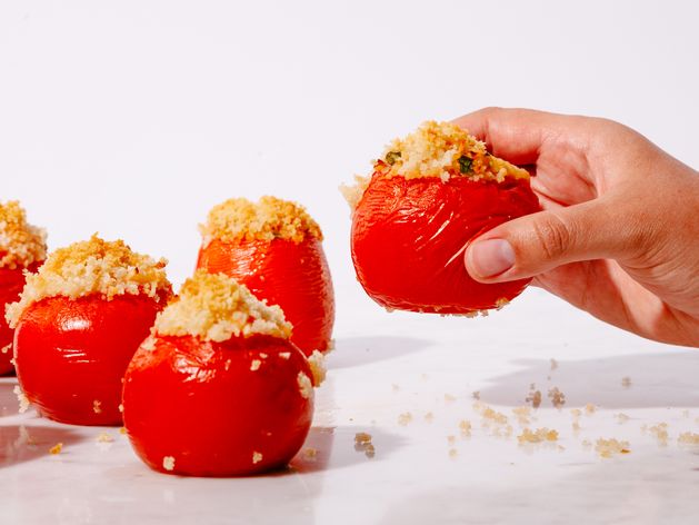 Roasted Stuffed Tomatoes