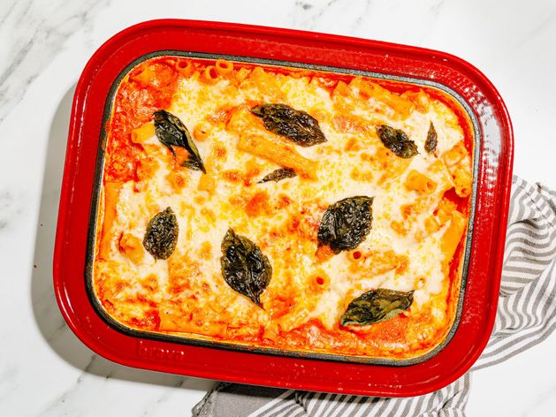No-Boil Baked Ziti