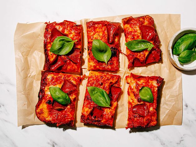 Detroit Style Pizza