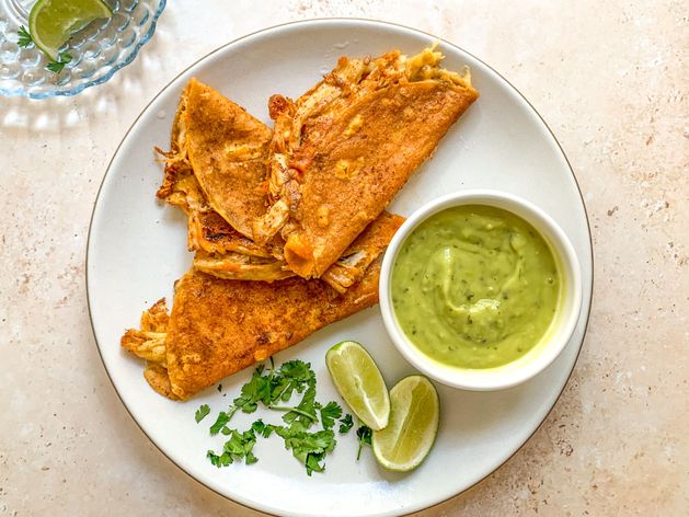 Crispy Air-Fried Chicken Tacos