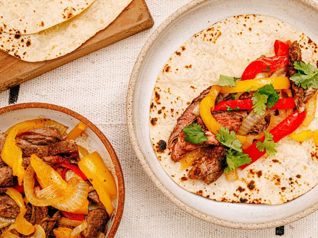 Skirt Steak Fajitas