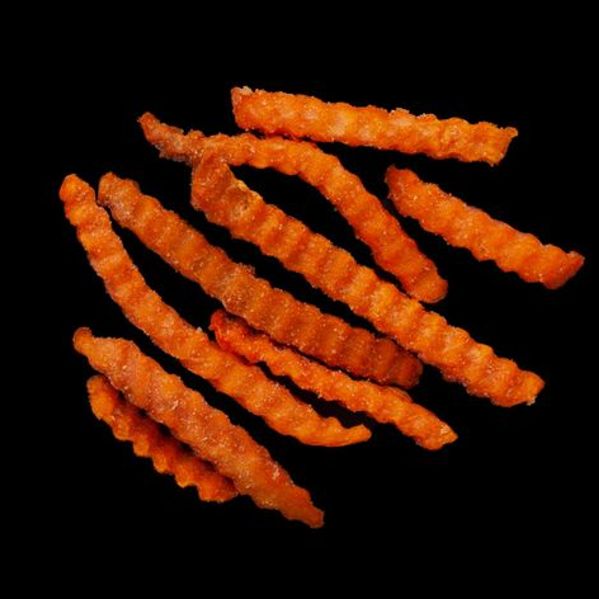 Frozen Veggie Burgers and Frozen Sweet Potato Fries image