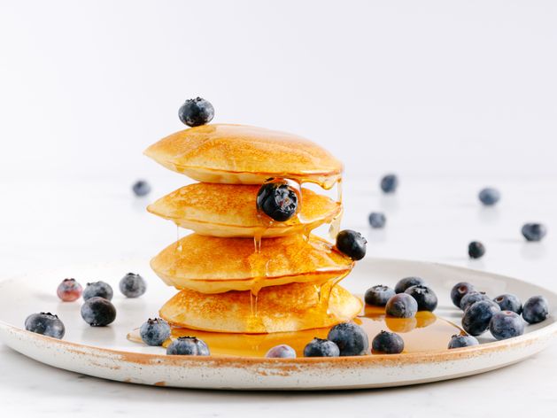 Three Ingredient Protein Pancakes