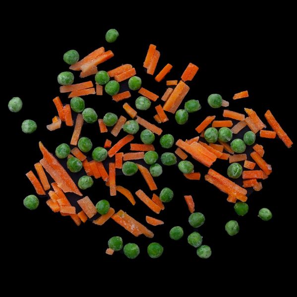 Frozen Chicken Nuggets and Frozen Peas and Carrots image