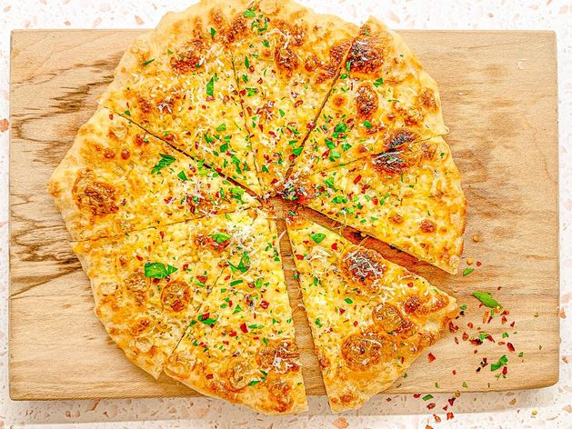 Garlic Bread Pizza