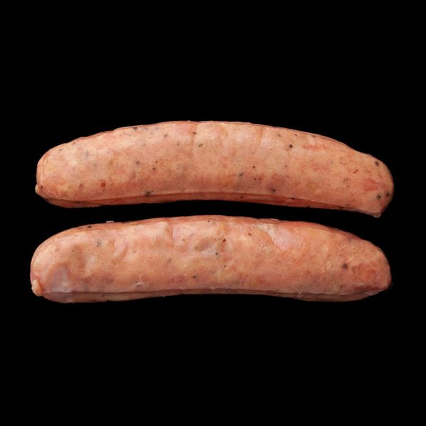 Baby Broccoli and Precooked Sausages image