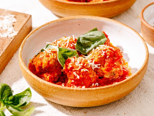 Meatballs and Red Sauce