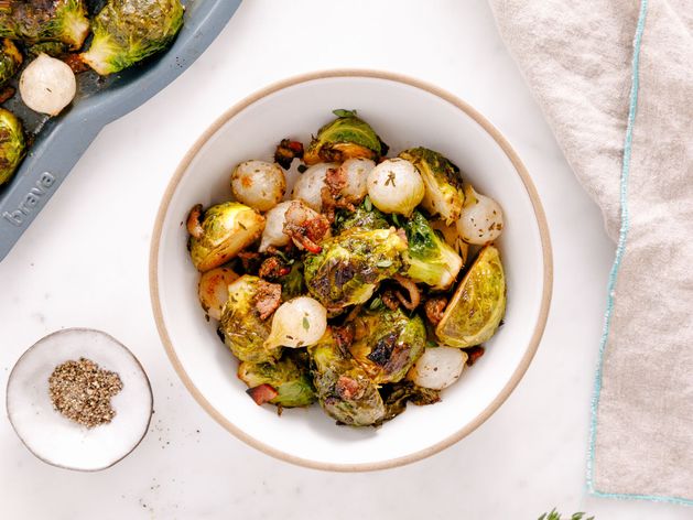 Balsamic Glazed Brussels Sprouts