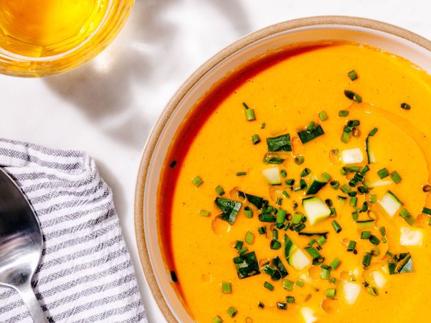 Roasted Tomato Gazpacho