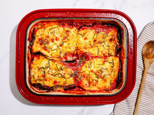 Stuffed Eggplant Parmesan